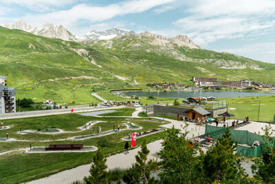Base d'activités du Val Claret haut à Tignes